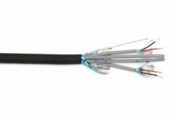 TESCA Multipaires blindées P/P + général aluminium 4 x 2 x 0,22mm² gaine noire
