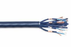 TESCA Multipaires blindées P/P guipage 12 x 2 x 0,22mm² gaine bleu