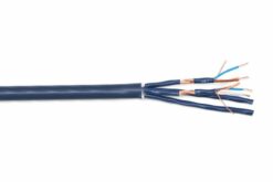 TESCA Multipaires blindées P/P guipage 4 x 2 x 0,22mm² gaine bleu