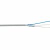 TESCA Paire de brassage aluminium 2 x 0,22mm² gaine grise