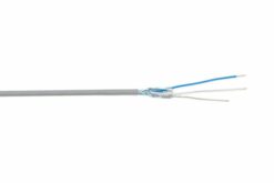 TESCA Paire de brassage aluminium 2 x 0,22mm² gaine grise