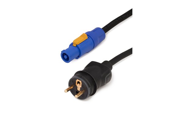 TESCA Prolongateur H07RNF 3G1,5 PC16 LEGRAND male & powerCON de 2m
