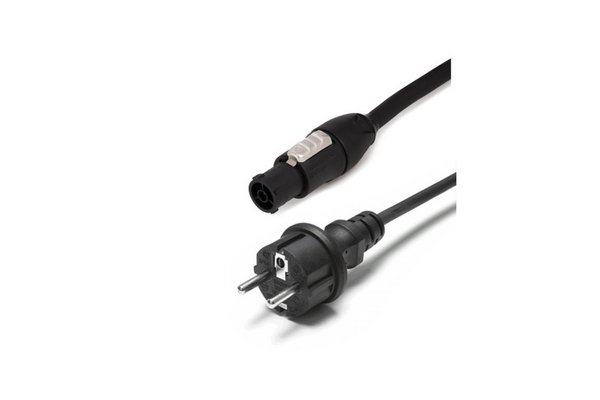 TESCA Prolongateur H07RNF 3G1,5 prise male moulée & powerCON TRUE1 de 2m