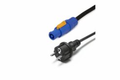 TESCA Prolongateur H07RNF 3G1,5 prise male moulée & powerCON de 1m