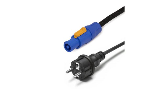TESCA Prolongateur H07RNF 3G1,5 prise male moulée & powerCON de 1m