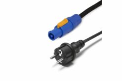 TESCA Prolongateur H07RNF 3G1,5 prise male moulée & powerCON de 20m