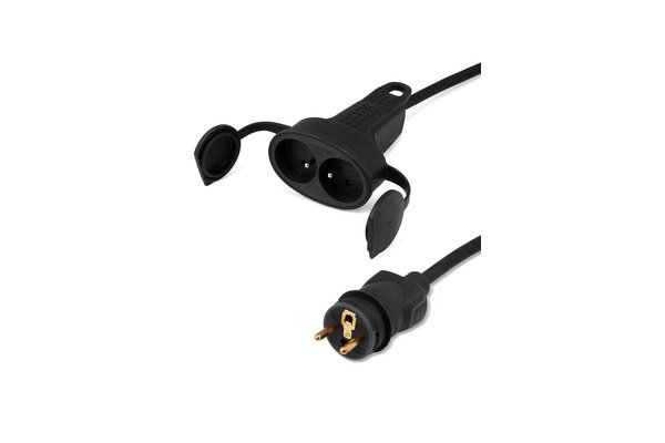 TESCA Prolongateur H07RNF 3G2,5 LEGRAND Male/double femelle de 50m