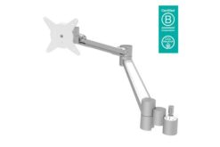 DATAFLEX Kit adaptation bras 2 écrans Viewlite 58.602 argent