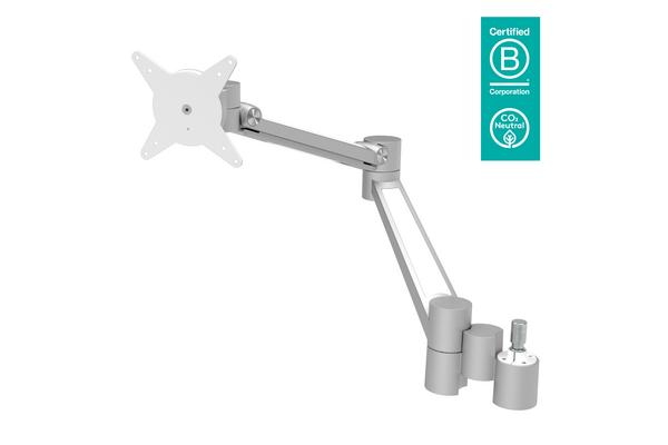 DATAFLEX Kit adaptation bras 2 écrans Viewlite 58.602 argent