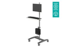 DATAFLEX Station de travail Viewmate 52.702, argent