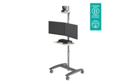 DATAFLEX Station de travail Viewmate 52.722, argent