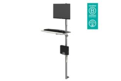 DATAFLEX Station de travail Viewmate 52.732, argent