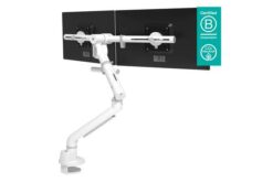DATAFLEX Support écran Viewgo 48.640 - 2 écrans, blanc