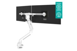 DATAFLEX Support écran Viewgo 48.840 - 2 écrans, blanc