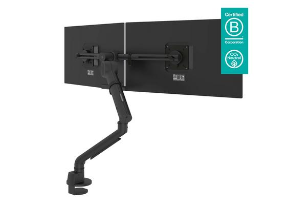 DATAFLEX Support écran Viewgo 48.843 - 2 écrans, noir