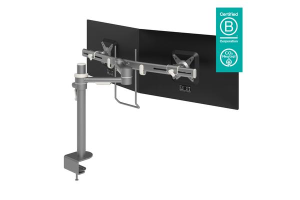 DATAFLEX Support écran Viewmate 52.602 - 2 écrans, argent
