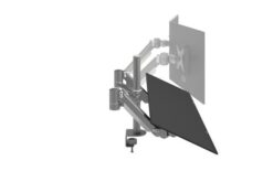 DATAFLEX Support écran Viewmate 52.862 - 2 écrans, argent