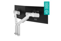 DATAFLEX Support écran Viewprime 65.210 - 2 écrans, blanc
