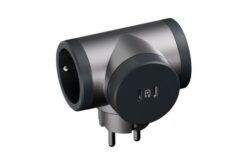 Fiche multiprise 2 x 2 P+T latérales rotatives 16A 230V-3680