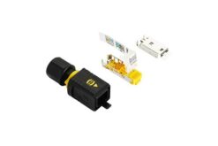 HANWHA- Câble avec connecteurs push-pull (kit) SPP-K004EP