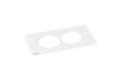 Incara - Plaque Disq In - 2 postes métal - épaisseur 2mm - m