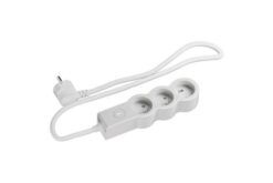 Multiprise 3x2P+T 16A 230V-3680W inter ON/OFF - cordon 1,5m