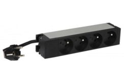 PDU 10pouces 1U LCS³ fixation sans vis équipé : 4x2P+T incli