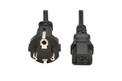 PDU Power Cord, C13 to Schuko (CEE 7/7) - 10A, 250V, H05VV-F