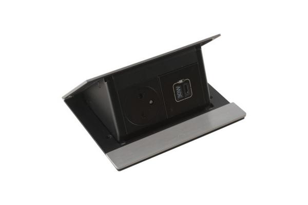 Pop up Incara 2P+T Surface-chargeur USB C Power Deliv-4 modu