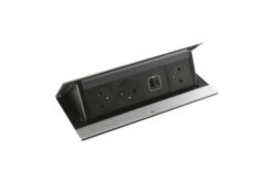 Pop up Incara 3x2P+T Surface-chargeur USB Type-A+C - 8 modul