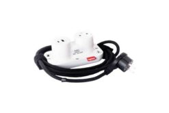Prise 2P+T et chargeur USB A+C Electr On Incara 2 postes - b