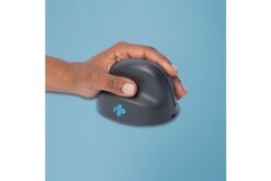 R-GO TOOLS Souris HE Basic, gaucher, Bluetooth, M grise