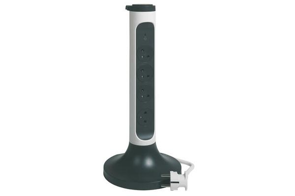Rallonge tour 4x2P+T Surface ,interrupteur, parafoudre et co