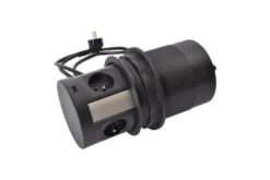 Tower 120 Incara Ø120mm 4x2P+T + 2 USB Type-A + 2 USB Type-C
