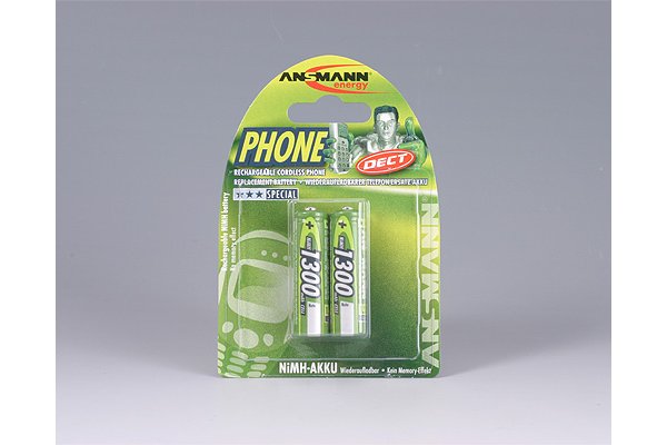 ANSMANN Batteries 5030802 HR6 / AA blister de 2