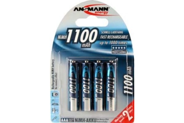 ANSMANN Batteries 5035232 HR03 / AAA blister de 4