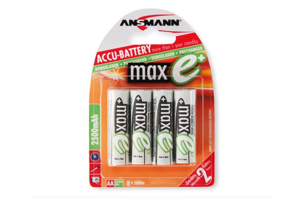 ANSMANN Batteries 5035442 HR6 / AA blister de 4