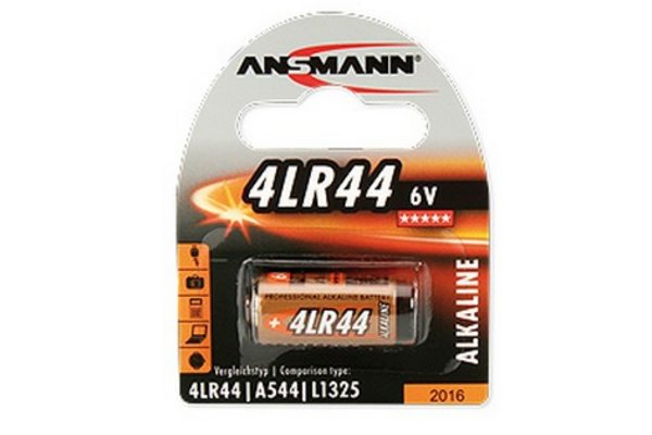 ANSMANN Piles alcalines 1510-0009 4LR44 blister de 1