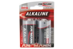 ANSMANN Piles alcalines 1514-0000 LR20 / D blister de 2