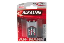 ANSMANN Piles alcalines 1515-0000 6LR61 / E blister de 1