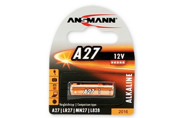 ANSMANN Piles alcalines 1516-0001 A27 blister de 1