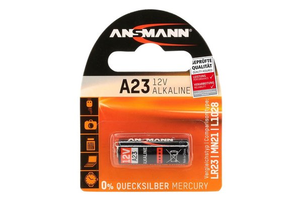 ANSMANN Piles alcalines 5015182 A23 blister de 1