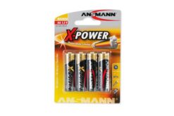 ANSMANN Piles alcalines 5015663 LR6 / AA blister de 4