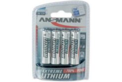 ANSMANN Piles lithium 1512-0002 FR06 / AA blister de 4