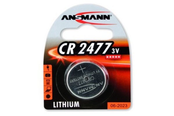 ANSMANN Piles lithium 1516-0010 CR2477 blister de 1