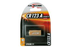 ANSMANN Piles lithium 5020012 CR123A blister de 1