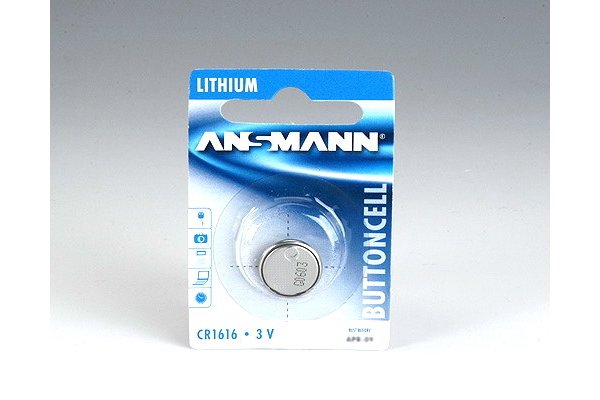 ANSMANN Piles lithium 5020132 CR1616 blister de 1