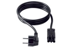 BACHMANN Cordon secteur noir GST18 - 3,0 m