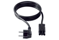 BACHMANN Cordon secteur noir GST18 - 5,0 m