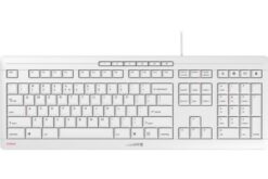 CHERRY Clavier STREAM KEYBOARD USB gris QWERTY (US)